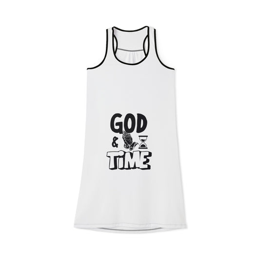 Women's Racerback Dress God And Time