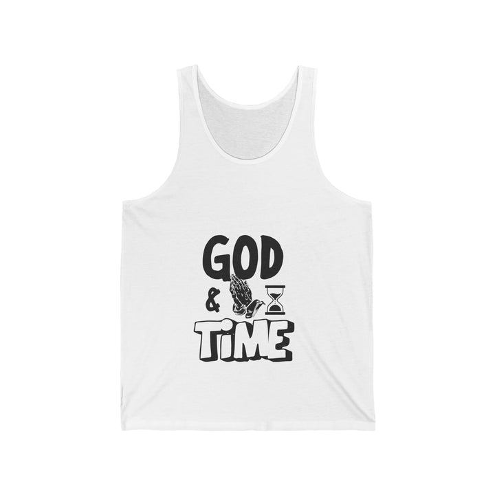 Unisex Jersey Tank God And Time