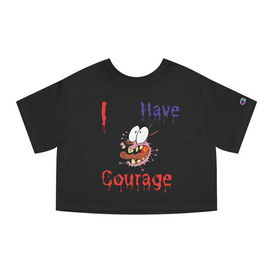 Champion Women's Heritage Cropped T-Shirt I Have courage