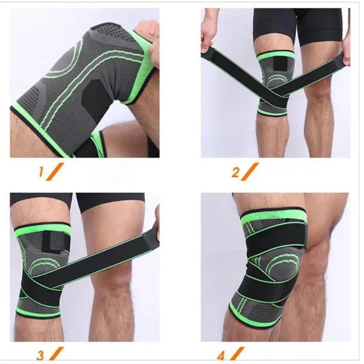 Pressurized Elastic Knee Pads