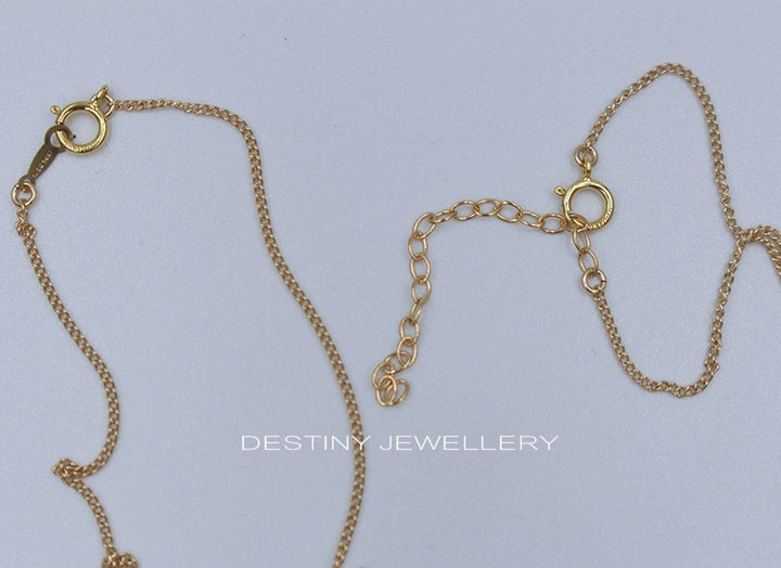 Destiny Couple Necklace Gilded