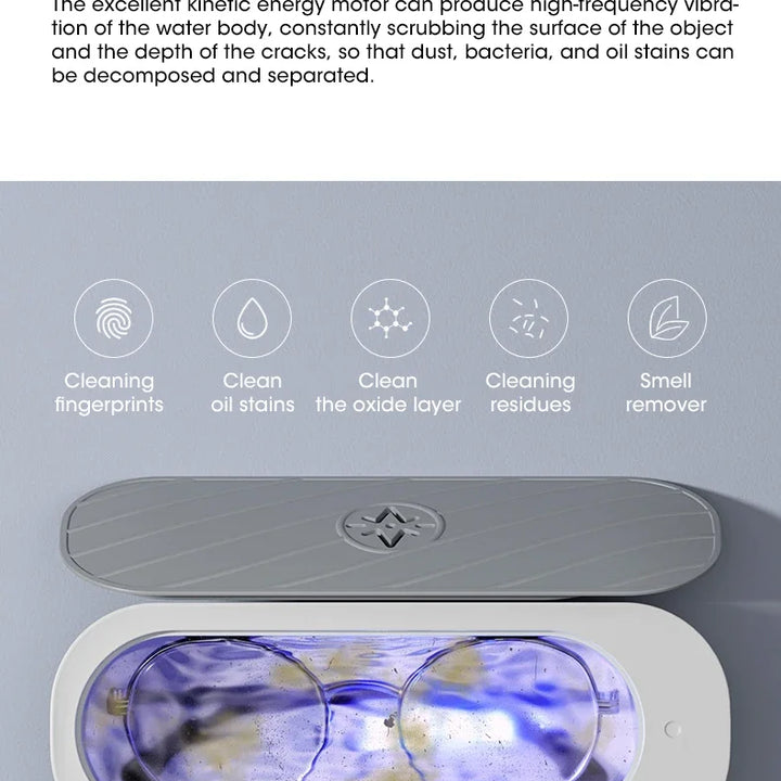 Ultrasonic Glasses Cleaning Ultrasound Jewelry Cleaner Machine High Frequency Ultrasonic Cleaning Bath For Jewelry washing