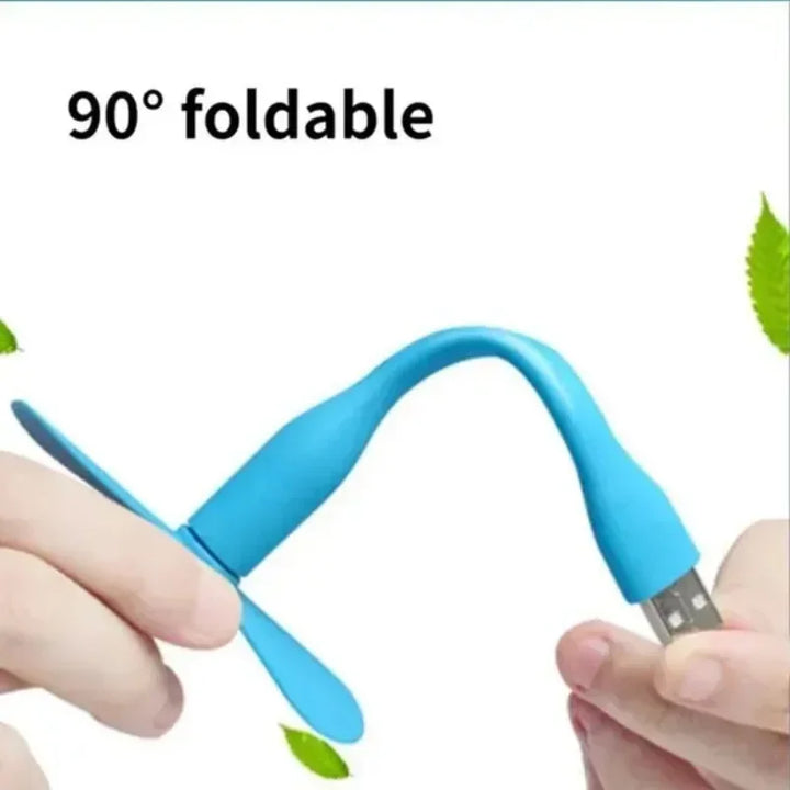 1 Pc USB Mini Flexible Bendable Portable Hand Fan for Power Bank Laptop PC Charger Summer Gadget Fan