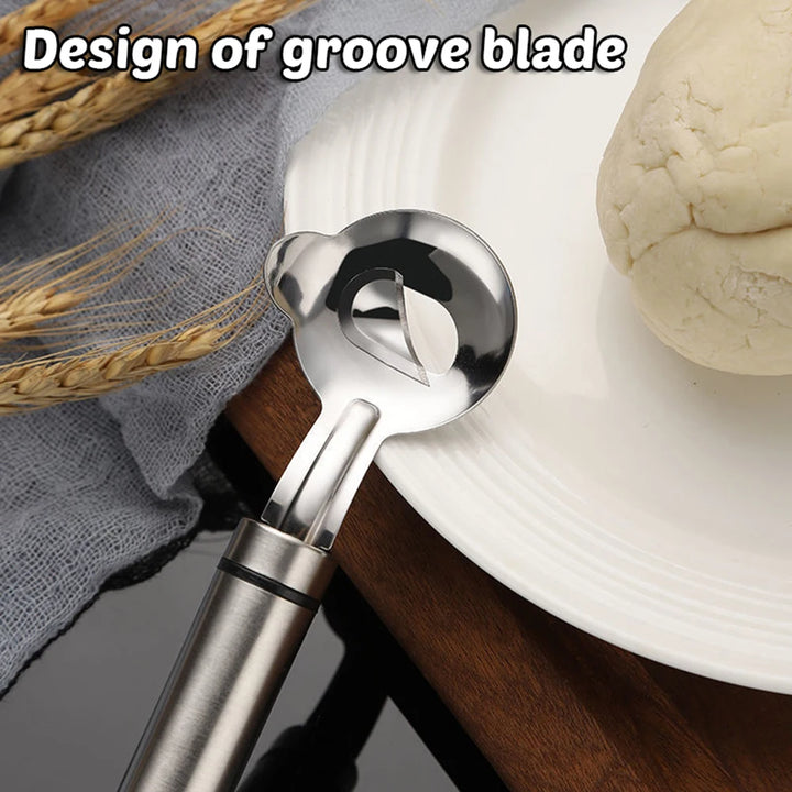 Manual Noodles Dough Cutter With Hanging Hole Stainless Steel Sliced Noodle Knife Durable Noodle Making Scraper Kitchen Gadget