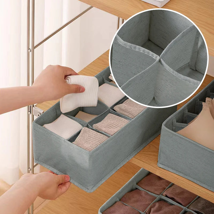 Underwear Bra Socks Storage Box Cabinet Drawer Organizer Socks Scarf Underwear Organizer Box Wardrobe Clothing Storage Organizer