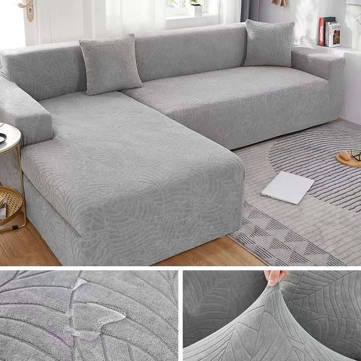 Thick Jacquard Sofa Cover for Living Room 1/2/3/4 Seater Elastic Sofa Cover L-shaped Corner Sofa Cover