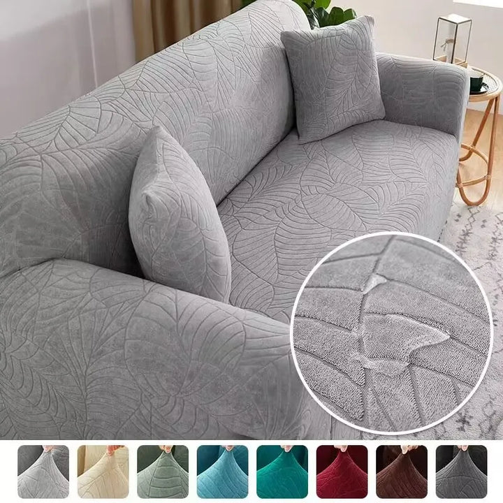 Thick Jacquard Sofa Cover for Living Room 1/2/3/4 Seater Elastic Sofa Cover L-shaped Corner Sofa Cover