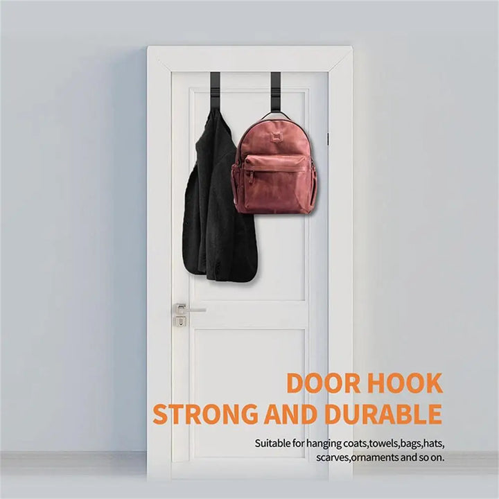 Over The Door Hook Hanger Coat Hat Household New Holder Storage Multi-purpose Hanger Organizer Hooks Bag Hot Organizer Household