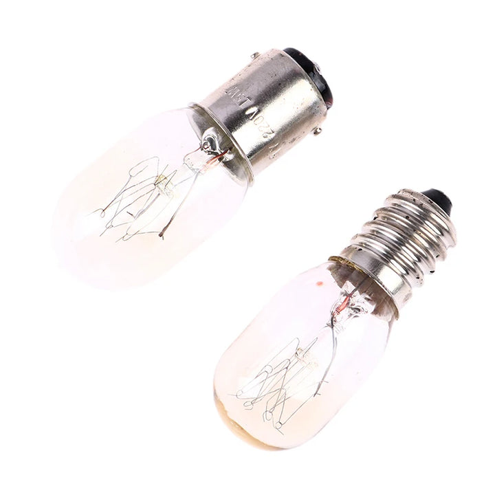 15W 220v Sewing Machine Light Bulb BA15D/ E14 Incandescent Lamp