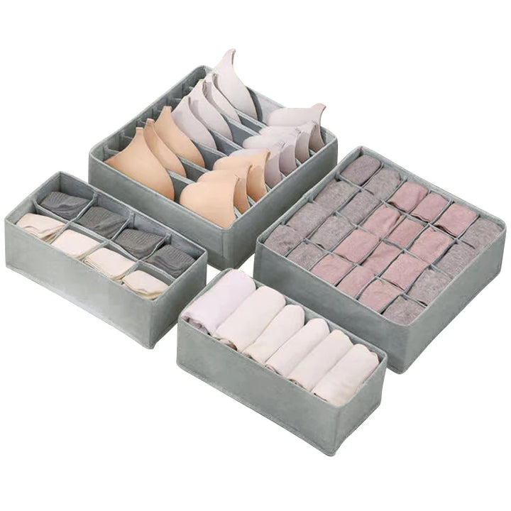 Underwear Bra Socks Storage Box Cabinet Drawer Organizer Socks Scarf Underwear Organizer Box Wardrobe Clothing Storage Organizer