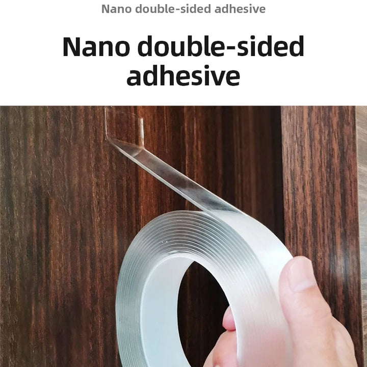 Nano Double Sided Tape Transparent Waterproof Strong Tape Reusable Nano Tape Kitchen Bathroom Home Decoration