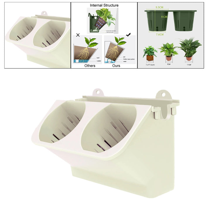 Wall Hanging Planter Vertical Plant Pouch Pot Garden Planter Container Flowers Vegetables Herbs Indoor Outdoor Garden Decor