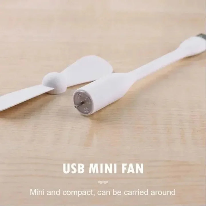 1 Pc USB Mini Flexible Bendable Portable Hand Fan for Power Bank Laptop PC Charger Summer Gadget Fan