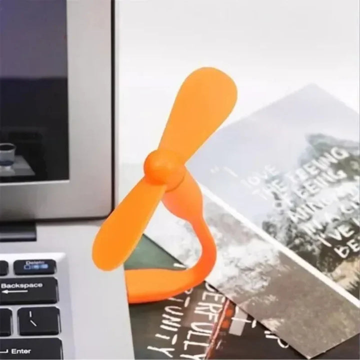 1 Pc USB Mini Flexible Bendable Portable Hand Fan for Power Bank Laptop PC Charger Summer Gadget Fan