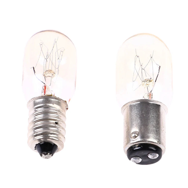 15W 220v Sewing Machine Light Bulb BA15D/ E14 Incandescent Lamp