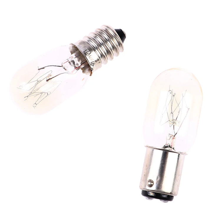 15W 220v Sewing Machine Light Bulb BA15D/ E14 Incandescent Lamp