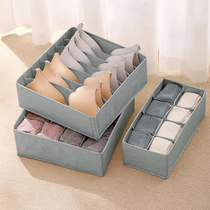 Underwear Bra Socks Storage Box Cabinet Drawer Organizer Socks Scarf Underwear Organizer Box Wardrobe Clothing Storage Organizer