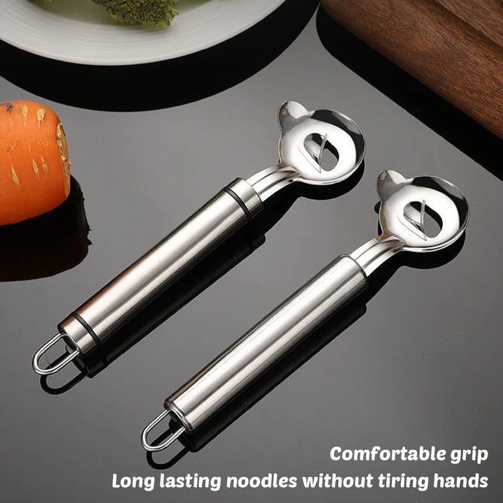 Manual Noodles Dough Cutter With Hanging Hole Stainless Steel Sliced Noodle Knife Durable Noodle Making Scraper Kitchen Gadget