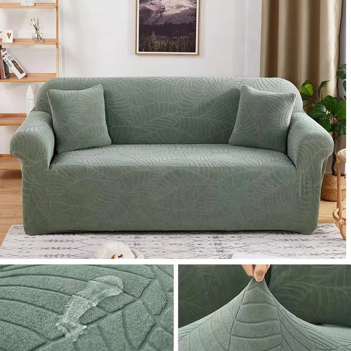 Thick Jacquard Sofa Cover for Living Room 1/2/3/4 Seater Elastic Sofa Cover L-shaped Corner Sofa Cover