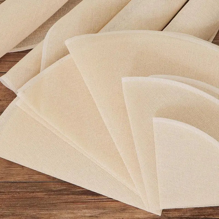 10Pcs 24/28/32CM Pure Cotton Steamer Cloth Household Drawer Cloth Steamed Rice And Bun Mat Round Cotton Gauze Kitchen Steamer