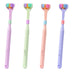 Three-Sided Soft Toothbrush